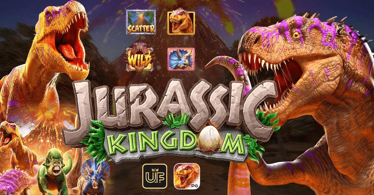 Jurassic Kingdom, caça-níqueis online, dinossauros, jackpots progressivos, bônus e rodadas grátis